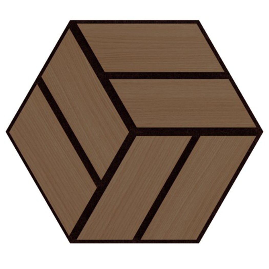 Akustični Panel geometrijski Orah